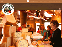 Tablet Screenshot of cheeseshopwilliamsburg.com